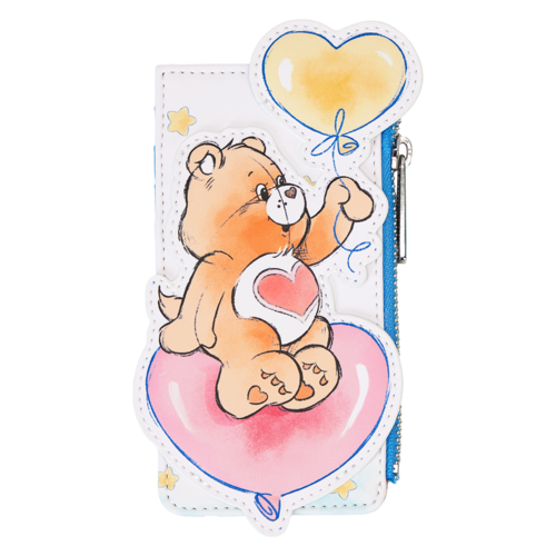 Loungefly Care Bears Heart Balloon card holder