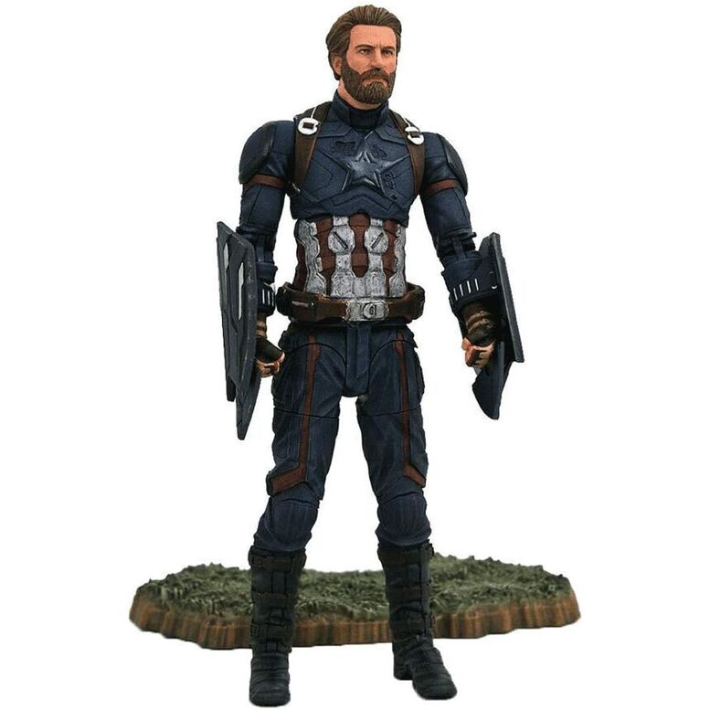 Figura articulada Capitan America Vengadores Avengers Marvel 18cm