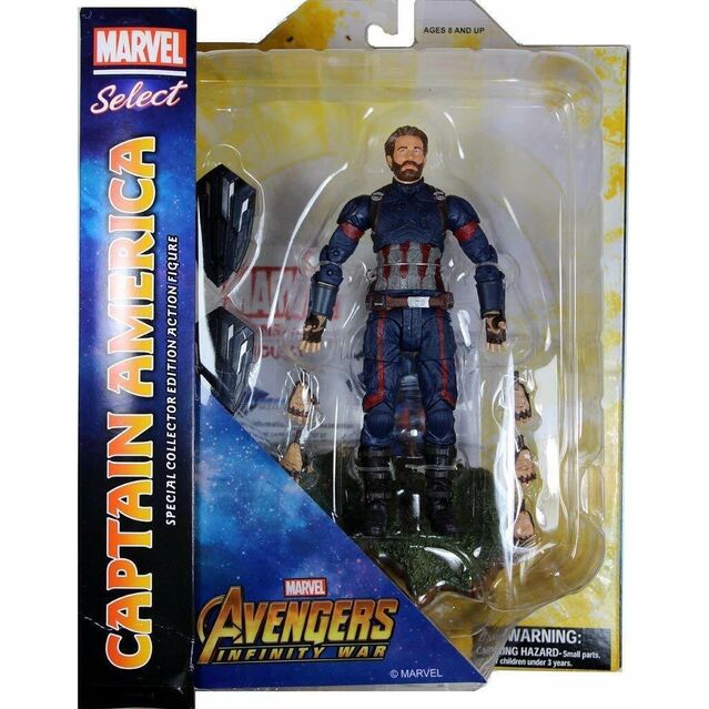 Figura articulada Capitan America Vengadores Avengers Marvel 18cm