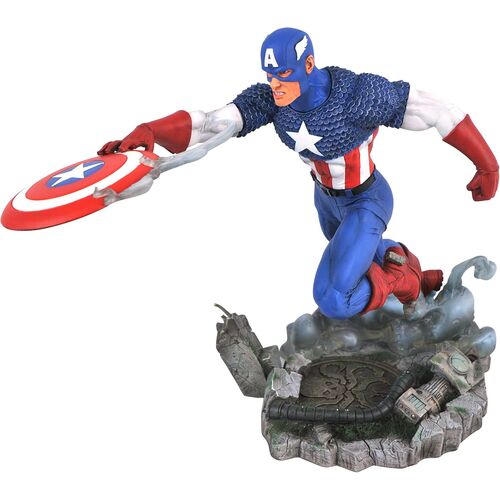 Estatua Capitan America Marvel Comic Gallery 25cm