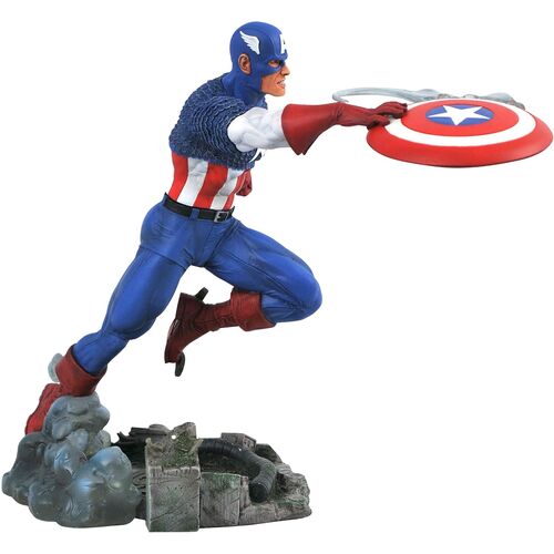 Estatua Capitan America Marvel Comic Gallery 25cm