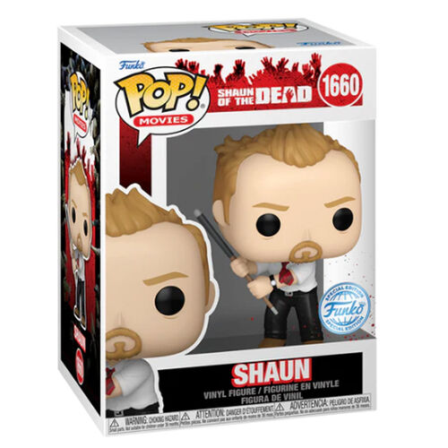 Figura POP El Despertar de los Muertos Shaun Exclusive 5 + 1 Chase