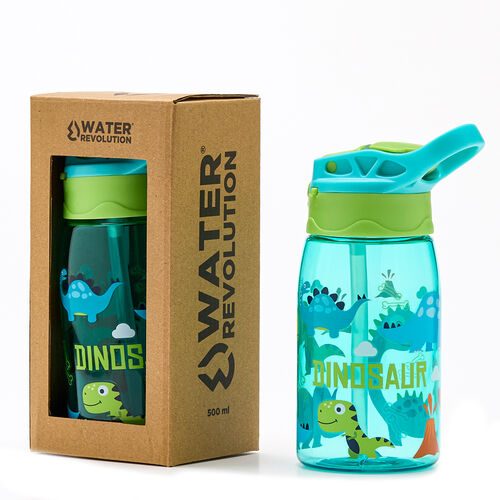 Water Revolution tritan Dino bottle 500ml