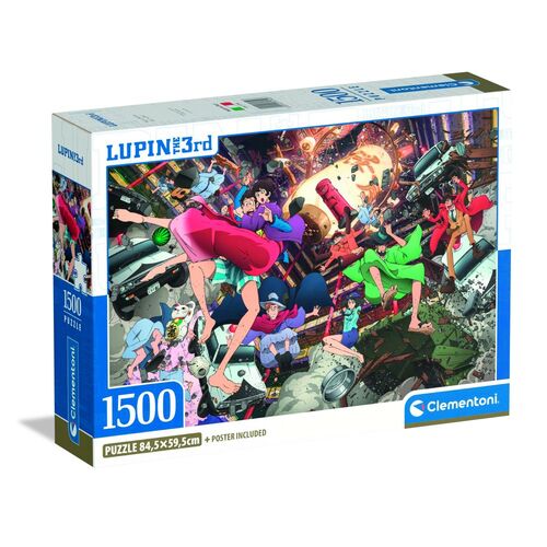 Puzzle Lupin III 1500pzs