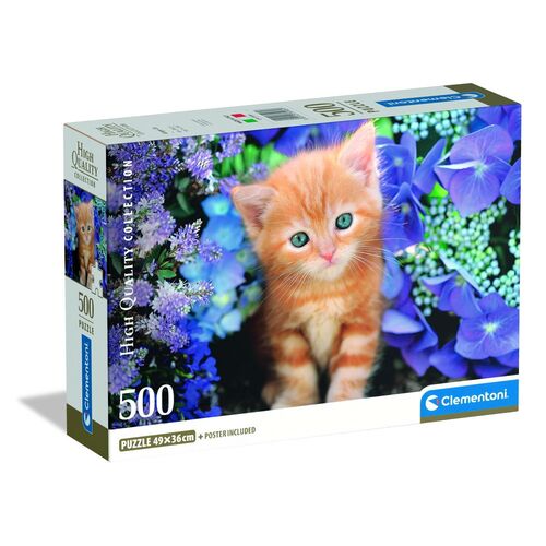 High Quality Ginger Cat puzzle 500pcs