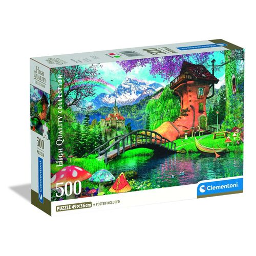 High Quality The Old Shoe House puzzle 500pcs