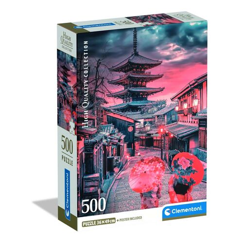 High Quality Evening in Kyoto puzzle 500pcs