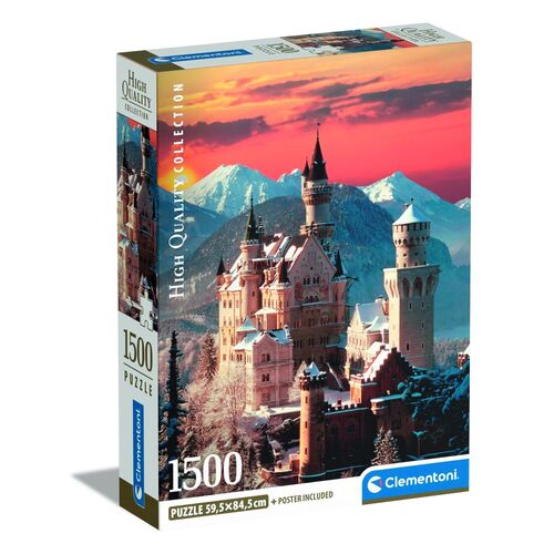 High Quality Neuschwanstein puzzle 1500pcs