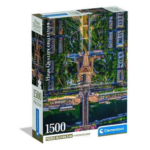 High Quality Flying Over Paris puzzle 1500pcs