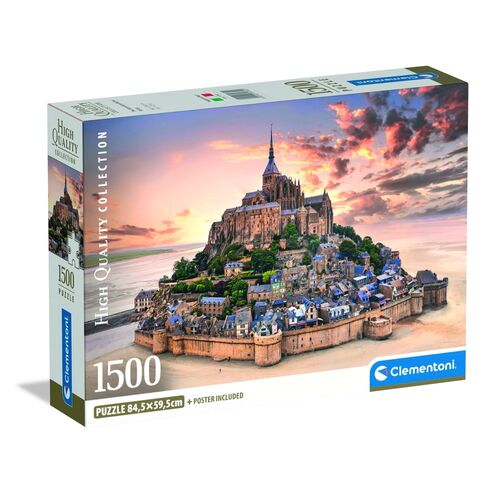 High Quality The Mont Saint-Michel Rising puzzle 1500pcs