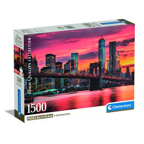 High Quality East River At Dusk puzzle 1500pcs