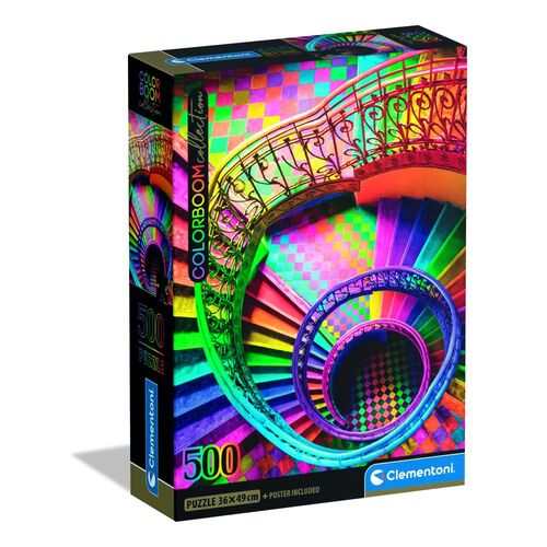 Color Boom Stairs puzzle 500pcs