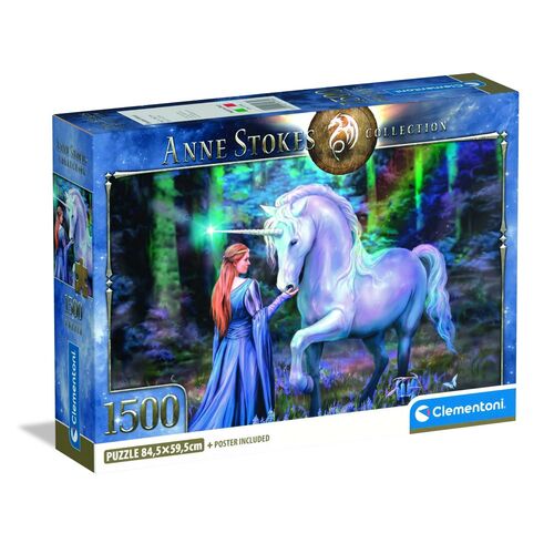 Anne Stokes Bluebell Wood puzzle 1500pcs