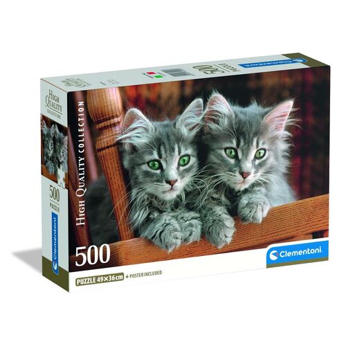 High Quality Kittens puzzle 500pcs