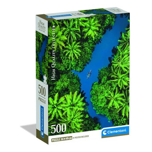 Puzzle Tropical Aerial View High Quality 500pzs