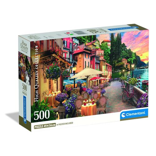 High Quality Lake Como puzzle 500pcs