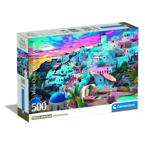 High Quality Greece View puzzle 500pcs