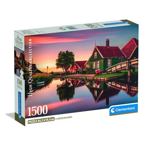 High Quality Zaanse Schans puzzle 1500pcs