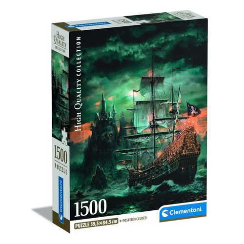 High Quality The Pirates Ship puzzle 1500pcs