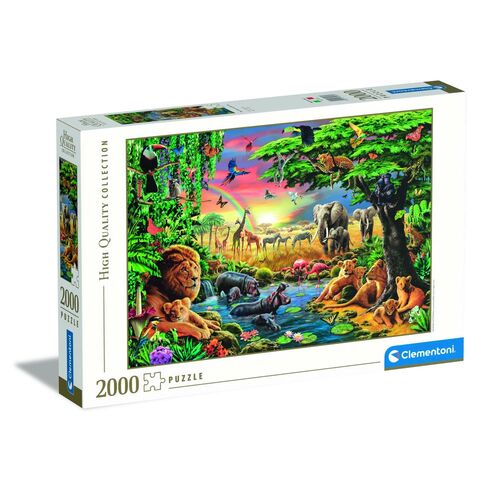 High Quality The African Gathering puzzle 2000pcs