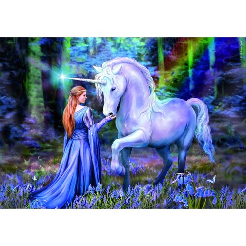 Anne Stokes Bluebell Wood puzzle 1500pcs