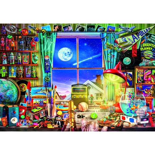 High Quality To The Moon puzzle 500pcs