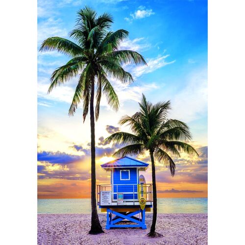 High Quality Miami Beach Florida puzzle 500pcs