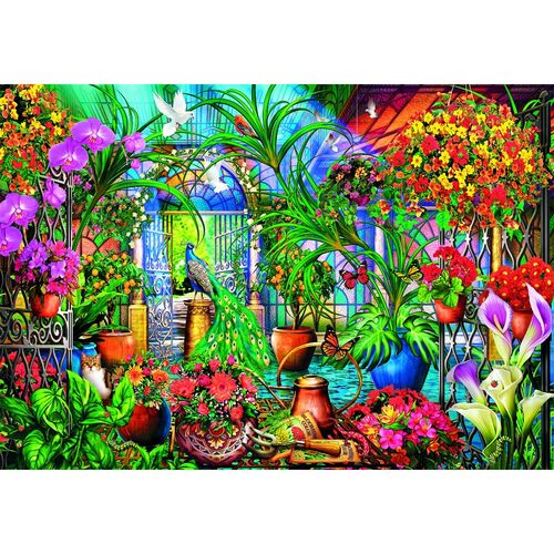 High Quality The Greenhouse Caretakers puzzle 500pcs