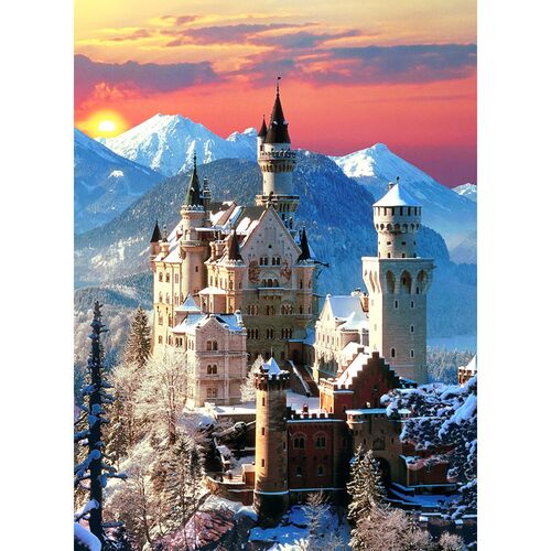 High Quality Neuschwanstein puzzle 1500pcs