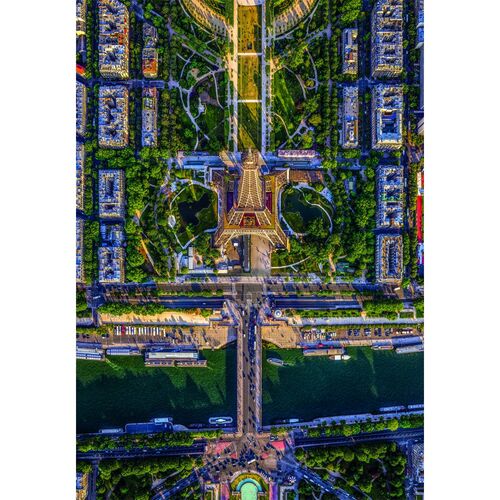 High Quality Flying Over Paris puzzle 1500pcs