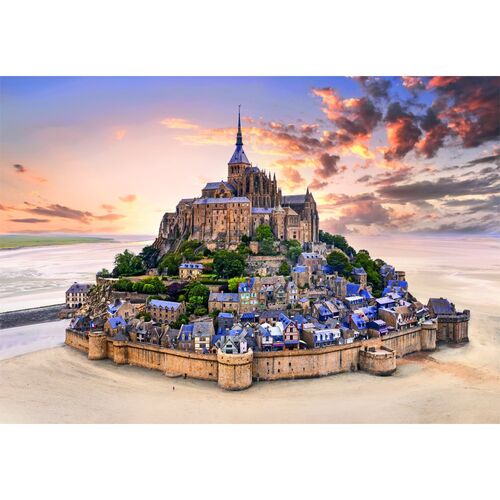 High Quality The Mont Saint-Michel Rising puzzle 1500pcs