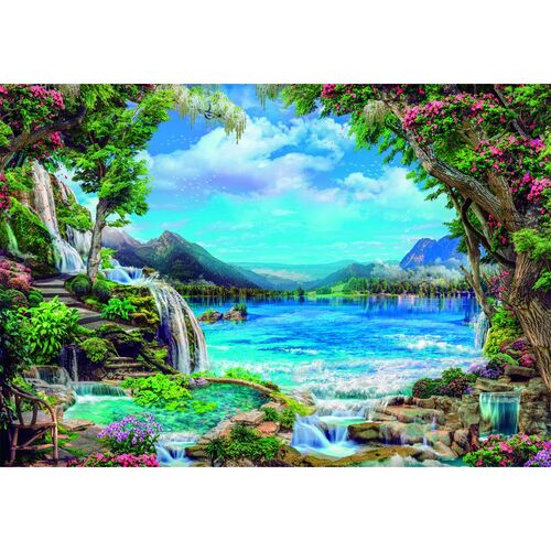 High Quality Paradise On Earth puzzle 2000pcs