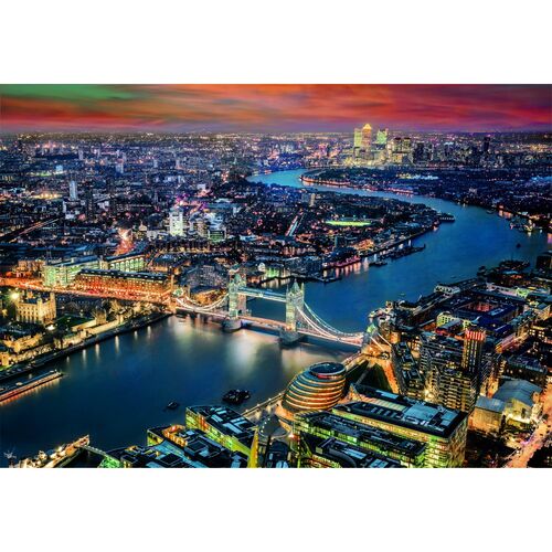 Puzzle London Aerial View High Quality 2000pzs