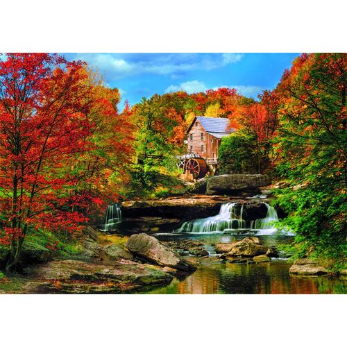 High Quality Glade Creek Grist Mill puzzle 2000pcs