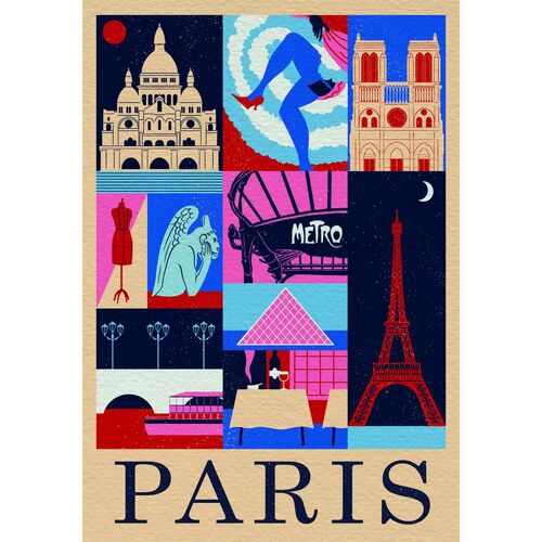 Style in the City Paris puzzle 1000pcs