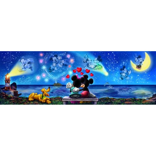 Disney Mickey & Minnie Panorama puzzle 1000pcs