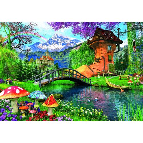 High Quality The Old Shoe House puzzle 500pcs