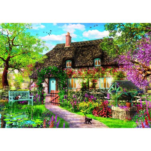 High Quality The Old Cottage puzzle 1000pcs