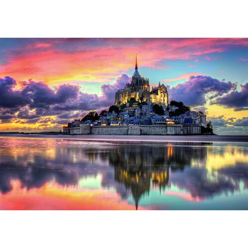 High Quality Le Magnifique Mont Saint-Michel puzzle 1000pcs