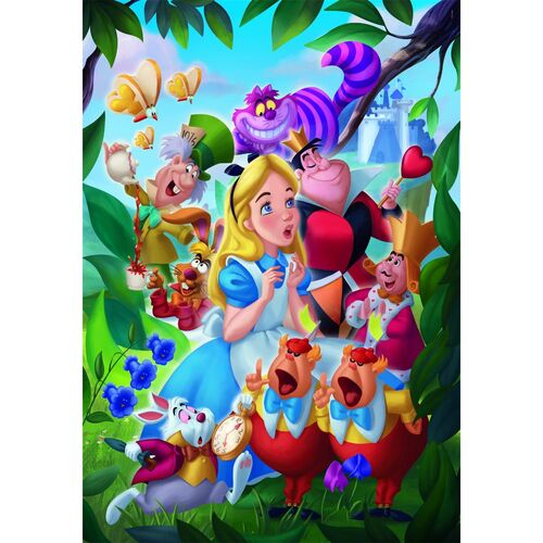 Puzzle Alicia en el Pais de las Maravillas Disney 1000pzs