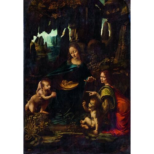 Museum Leonardo The Virgin of the Rocks puzzle 1000pcs