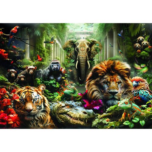 High Quality Mystic Jungle puzzle 1000pcs