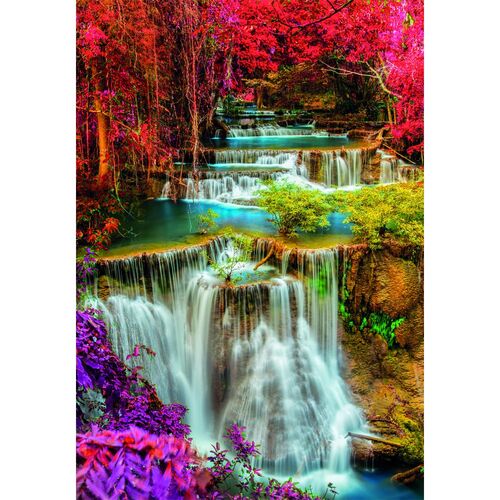 High Quality Colourful Thai Falls puzzle 1000pcs