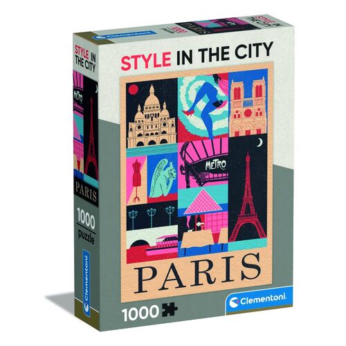 Style in the City Paris puzzle 1000pcs