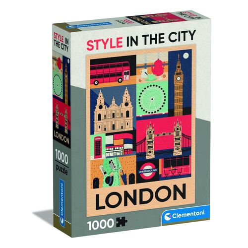 Puzzle Londres Style in the City 1000pzs