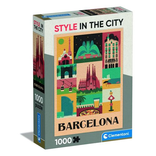 Style in the City Barcelona puzzle 1000pcs