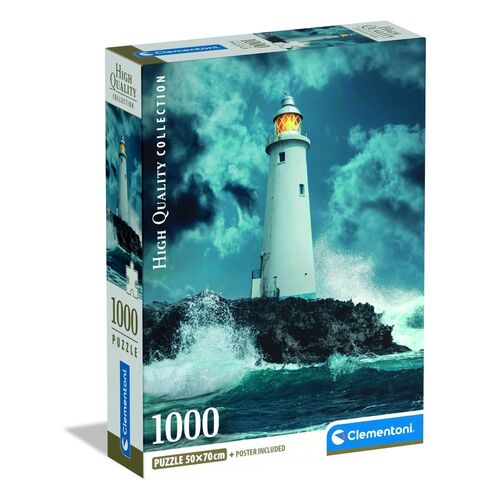 High Quality Lighthouse in the Storm puzzle 1000pcs