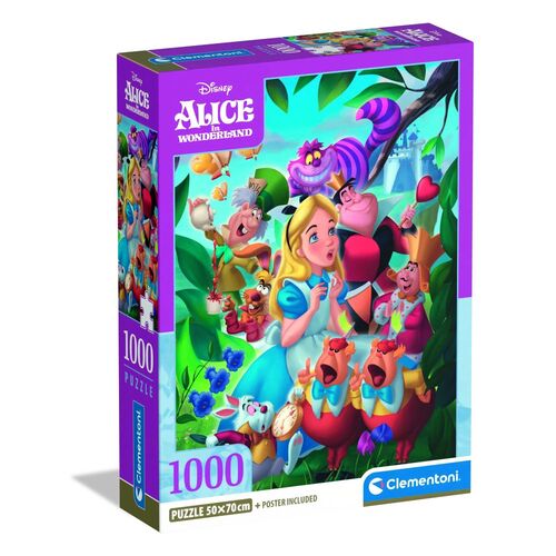 Puzzle Alicia en el Pais de las Maravillas Disney 1000pzs