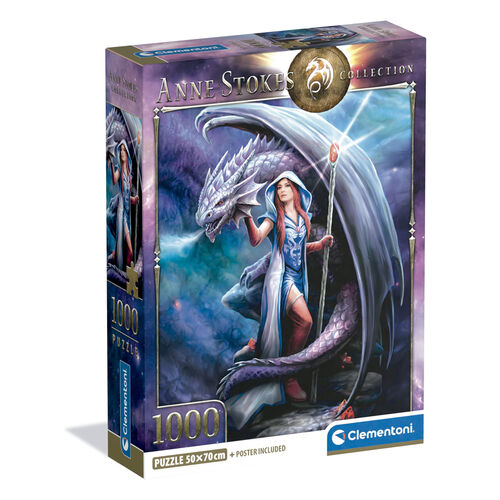 Anne Stokes Dragon Mage puzzle 1000pcs