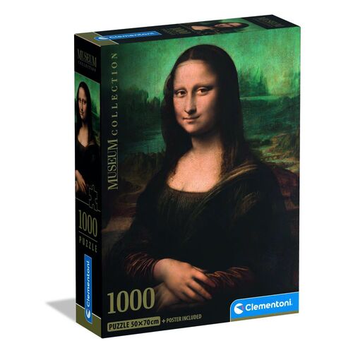 Museum Leonardo Mona Lisa puzzle 1000pcs